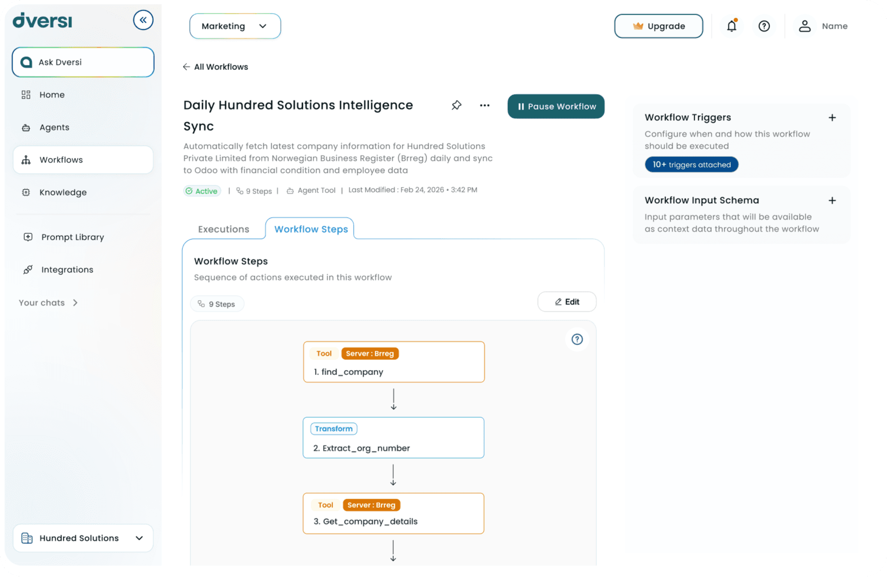 workflow demo